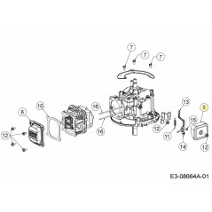 GOVERNOR SHIELD 731-10287 ORIGINAL MTD
