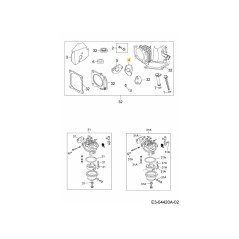 Vergaserdichtung 751-11526 Original MTD | Newgardenstore.eu