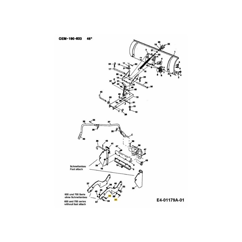 SCHRAUBE, HEX 5/16-18 x 1 GR 5 AF-43063 ORIGINAL MTD