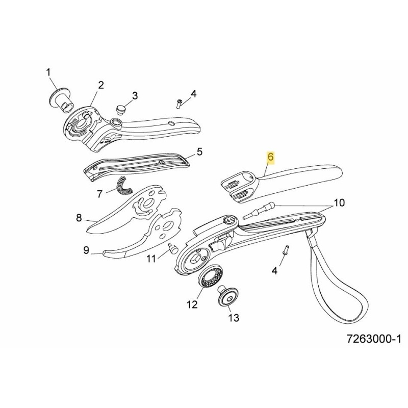 Copa superior 7304102 ORIGINAL MTD