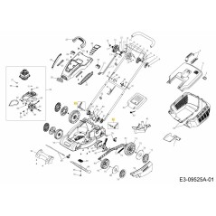 KIT DE PERNO DE CERRADURA 092.64.548 ORIGINAL MTD