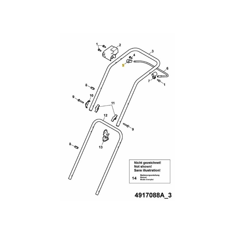 CUSCINETTO 4940105 ORIGINALE MTD