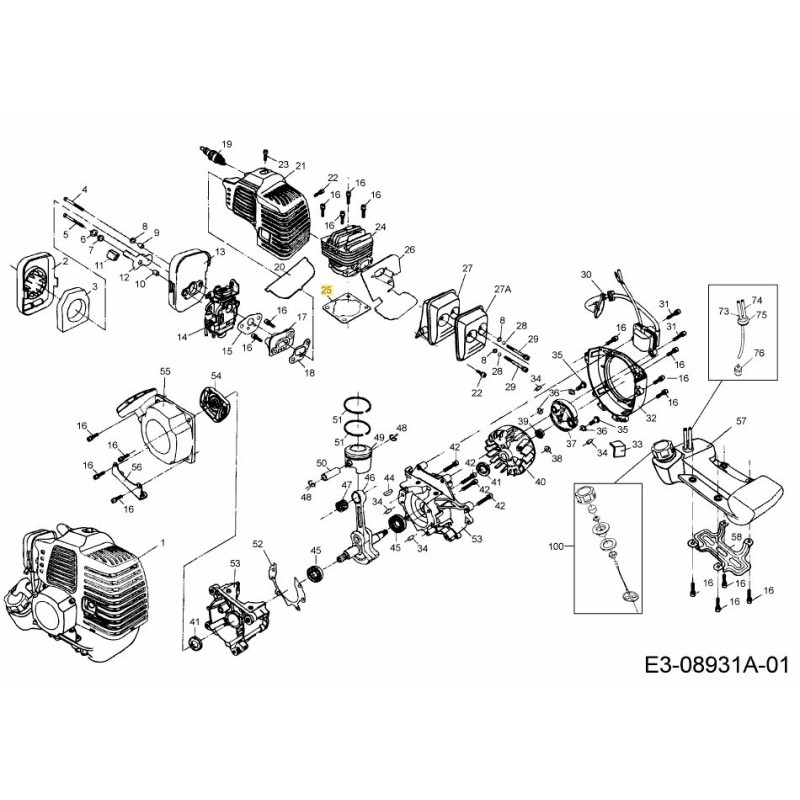 JUNTA CILINDRO 092.63.564 ORIGINAL MTD