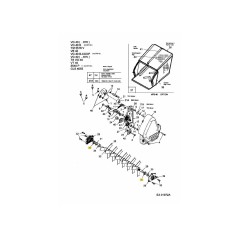 TUERCA: M18x1.5: ROSCA IZQUIERDA: PARCHE 712-04053A ORIGINAL MTD | Newgardenstore.eu