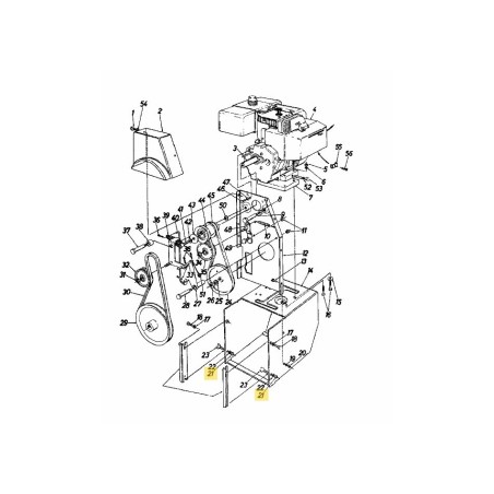 TUERCA:HEXAGONAL:3/8-16:GR2 712-0798 ORIGINAL MTD | Newgardenstore.eu