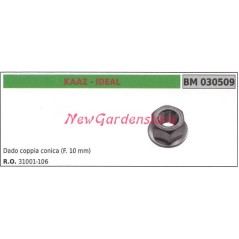 KAAZ débroussailleuse KAAZ écrou d'engrenage conique 030509 | Newgardenstore.eu