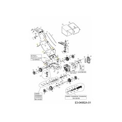 DADO AD ALETTE 731-10330 ORIGINALE MTD