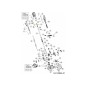 Latch Lock Lever 731-12828 ORIGINAL MTD
