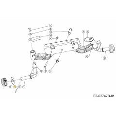 RONDELLA PIATTA 736-05026 ORIGINALE MTD