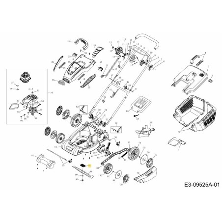 ADAPTADOR DE CUCHILLA 092.64.524 ORIGINAL MTD | Newgardenstore.eu