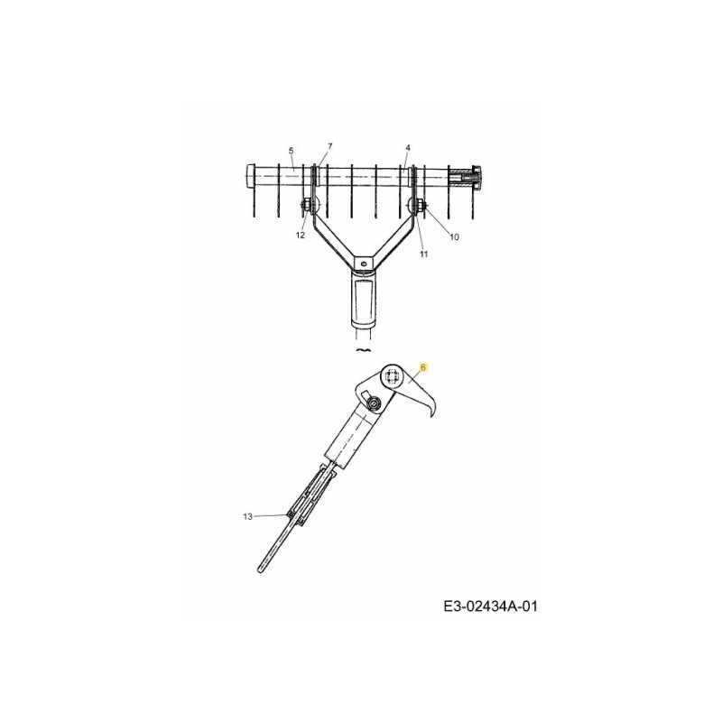 CUCHILLA 3572401 ORIGINAL MTD CUCHILLA 3572401 ORIGINAL MTD