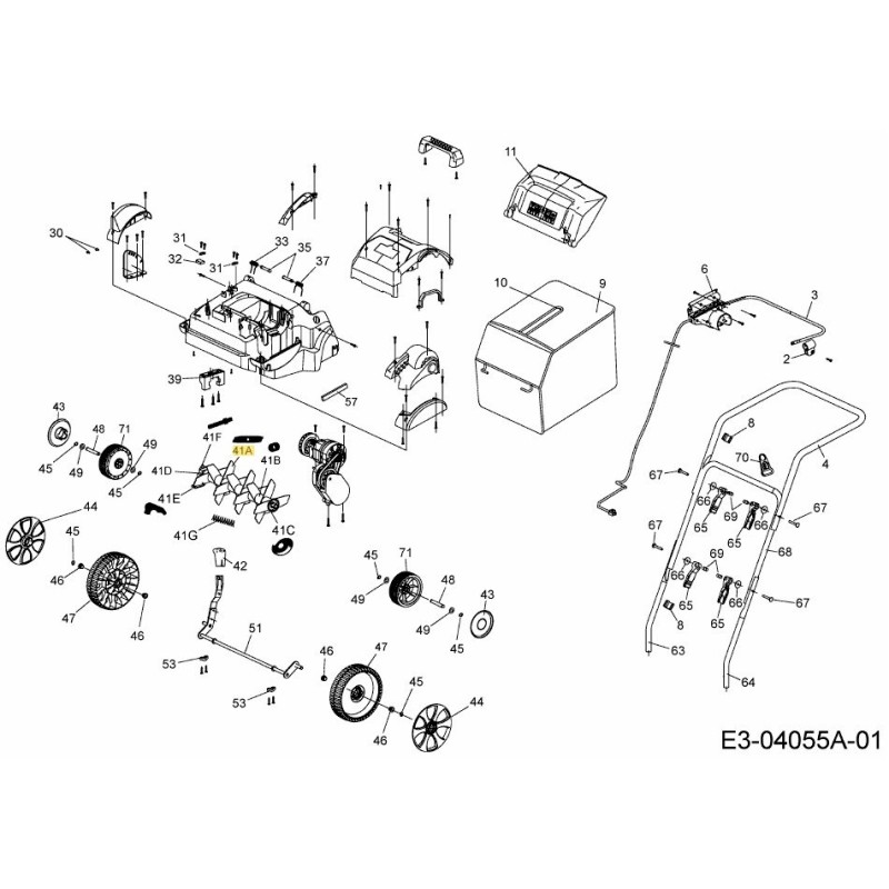 VERTICUTER BLADE 742-05078 ORIGINAL MTD