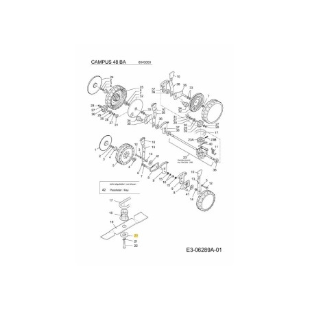 WASHER BLADE SG-302080 ORIGINAL MTD | Newgardenstore.eu