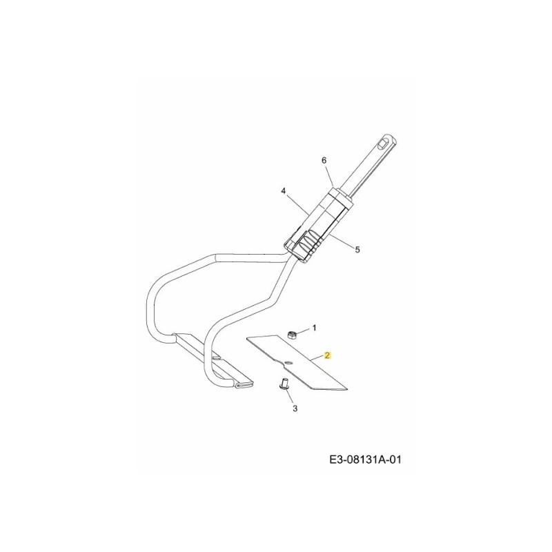 Hoja HO-M 15 2352402 ORIGINAL MTD