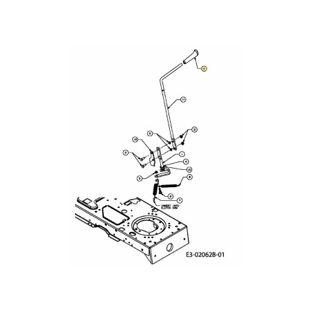 BOUTON ASM:PTO:500 631-04247 ORIGINAL MTD | Newgardenstore.eu