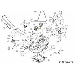 Sechskantschraube 710-05410 Original MTD | Newgardenstore.eu