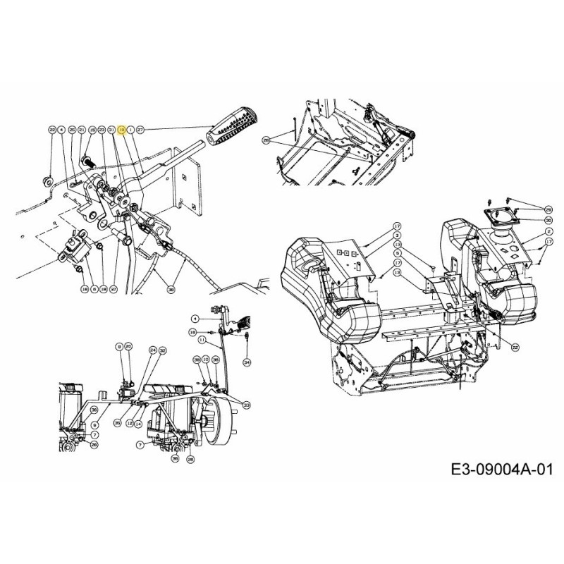 Sechskantschraube 710-06021 Original MTD