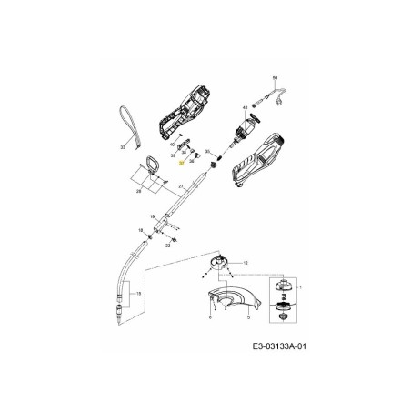 BOTÓN DE BLOQUEO 092.61.188 ORIGINAL MTD | Newgardenstore.eu