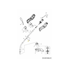 VIS DE VERROUILLAGE 092.61.176 ORIGINALE MTD | Newgardenstore.eu