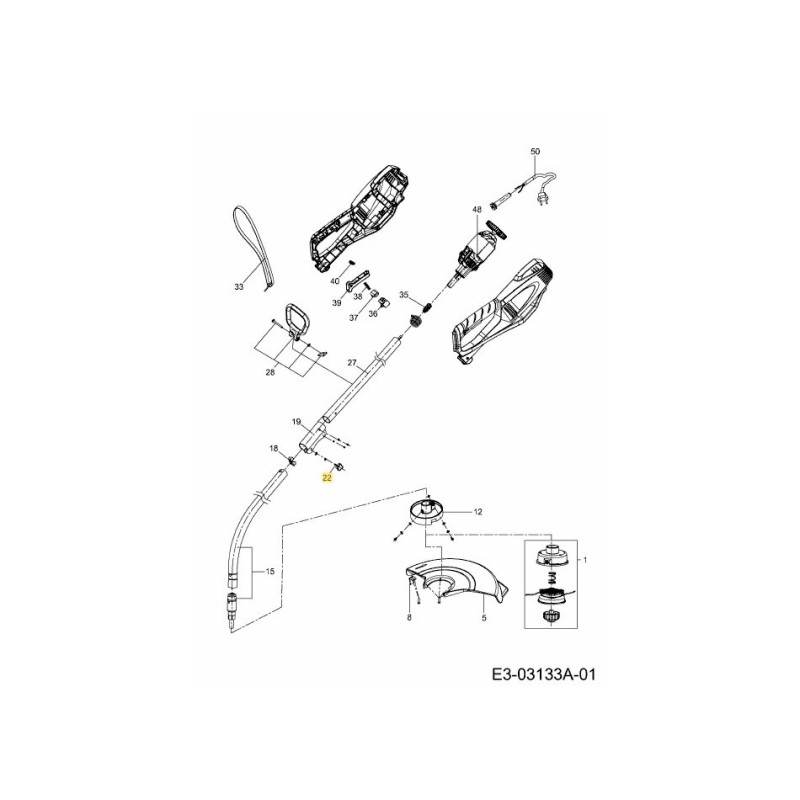 LOCK SCREW 092.61.176 ORIGINAL MTD