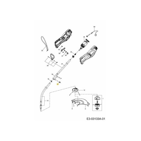 Sicherungsschraube 092.61.176 Original MTD | Newgardenstore.eu