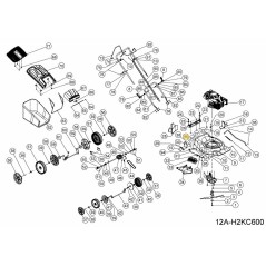 Begrenzungsblockfeder 092.70.083 Original MTD | Newgardenstore.eu