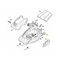 Handwheel M8 complete, black (RAL90) 4904033 ORIGINAL MTD