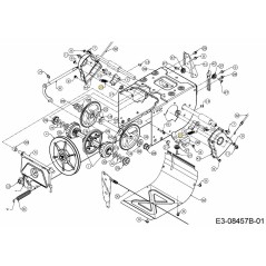 MOLLA DI TENSIONE 732-04345 ORIGINALE MTD