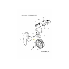 WOODRUFF KEY KM-023418 ORIGINAL MTD | Newgardenstore.eu
