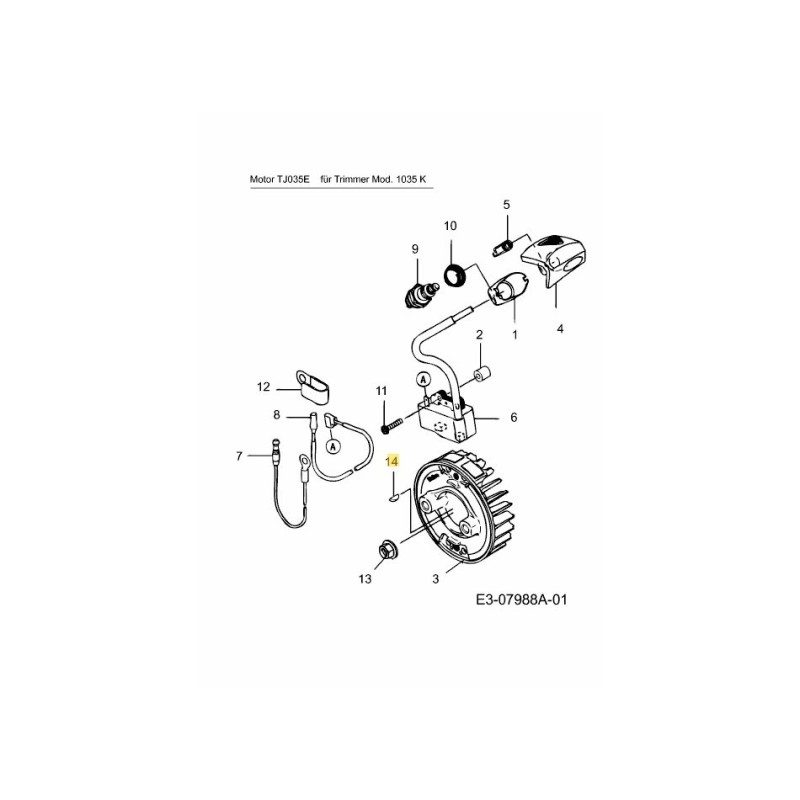WOODRUFF KEY KM-023418 ORIGINAL MTD