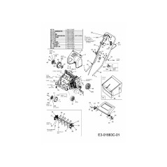 RESSORT DE BOUTON 732-1033 ORIGINAL MTD | Newgardenstore.eu