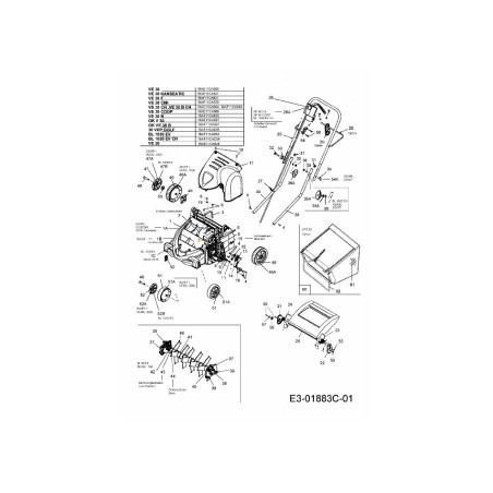 RESORTE DE BOTÓN 732-1033 ORIGINAL MTD | Newgardenstore.eu