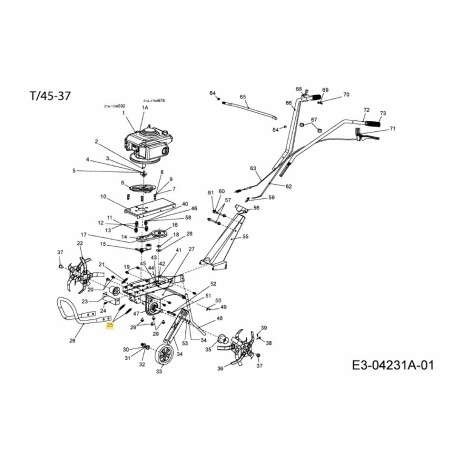 Spring 092.65.024 ORIGINAL MTD | Newgardenstore.eu