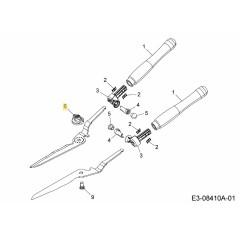 Drehknopf HS-G 7426010 Original MTD