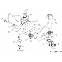 VARILLA DEL ACELERADOR CON RESORTE 732-05411 ORIGINAL MTD | Newgardenstore.eu