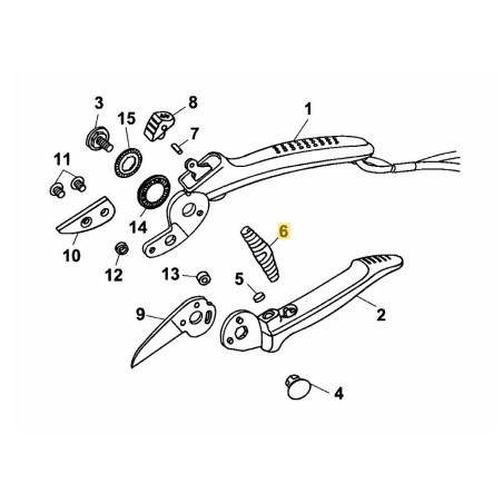 BARREL SPRING 7236200 ORIGINAL MTD | Newgardenstore.eu