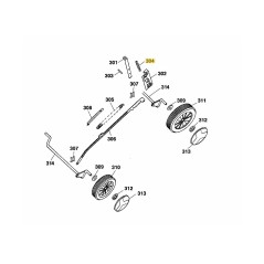 Zugfeder 4961514 ORIGINAL MTD | Newgardenstore.eu