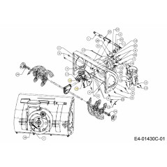 PERNO A MOLLA 715-04020 ORIGINALE MTD | Newgardenstore.eu