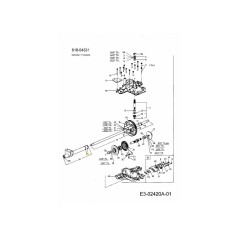 ANILLO TÓRICO: 1,174 DIÁMETRO INTERIOR X 0,103 GROSOR 721-0521 ORIGINAL MTD | Newgardenstore.eu