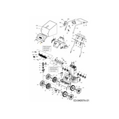 Torsionsfeder links 732-05198 Original montiert | Newgardenstore.eu