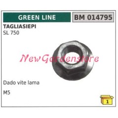 Tuerca tornillo hoja cortasetos GREENLINE SL 750 014795 | Newgardenstore.eu