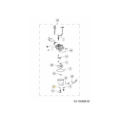Anello-O 751-12772 ORIGINALE MTD | Newgardenstore.eu