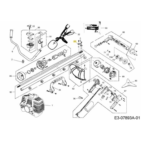 ABRAZADERA 092.63.015 ORIGINAL MTD | Newgardenstore.eu
