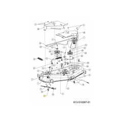 TUERCA: HEXFLG: 5/8-18: GR5 712-07050 ORIGINAL MTD | Newgardenstore.eu