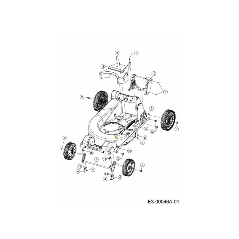 Federlager: MW 711-06688 Original MTD