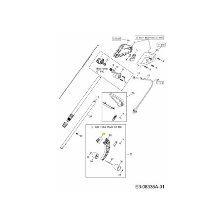 Abrazadera 7136322 ORIGINAL MTD | Newgardenstore.eu