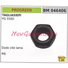 Nut blade screw PROGREEN PG 550D hedge trimmer 046406 | Newgardenstore.eu