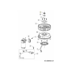 TUERCA M20X1.5 712-05102 ORIGINAL MTD | Newgardenstore.eu