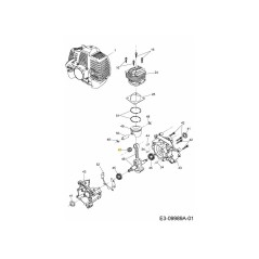 CUSCINETTO AD AGHI 092.63.913 ORIGINALE MTD