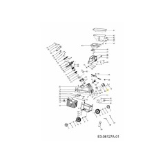 PANEL DE INTERRUPTORES 092.64.058 ORIGINAL MTD | Newgardenstore.eu
